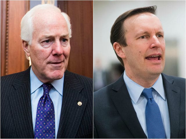 What made John Cornyn think working with Chris Murphy was a good idea? 
