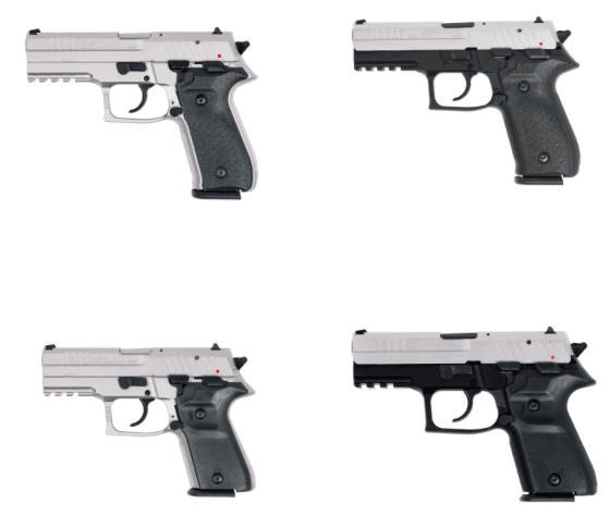 New Nickel-Plated REX Pistols