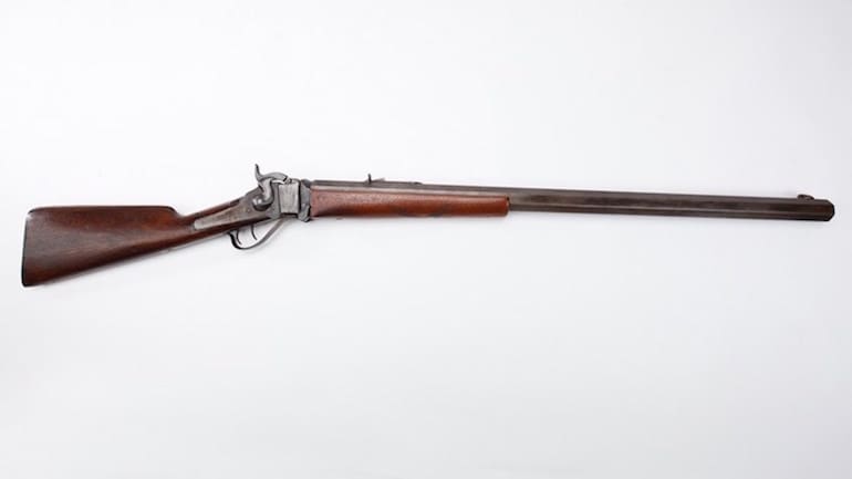 The Sharps .45-100 Rifle (courtesy NRA Museums)
