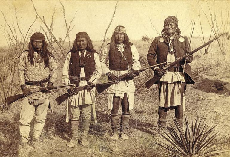 Indians had a significant influence on America's gun culture