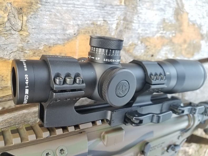 Sightmark Rapid AR 1-4x20 SHR-223 Tactical Riflescope