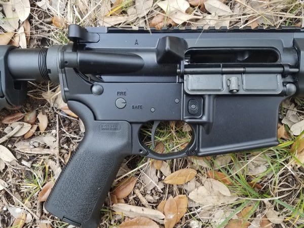 FN15 DMRII grip (photo courtesy of JWT for thetruthaboutguns.com)