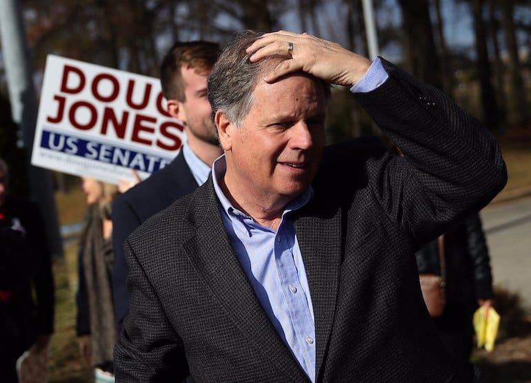 Alabama Democratic Senator elect Doug Jones (courtesy twitter.com)