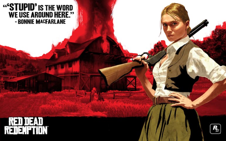 Bonnie MacFarlane, Red Dead Redemption (courtesy videogamesattack.com)