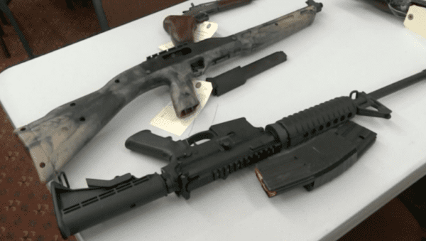 Guns submitted to St. Louis gun buyback (courtesy fox2now.com)