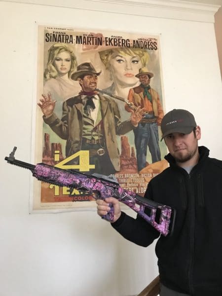 Jeremy S. with Hi-Point Carbine (courtesy thetruthaboutguns.com)