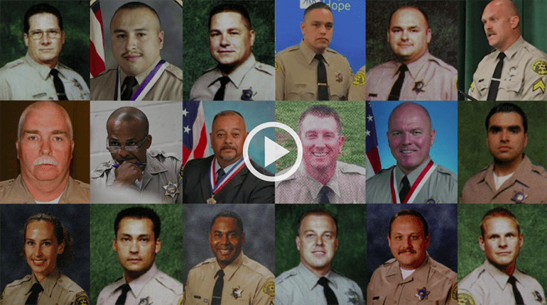The LA County Sheriff keeps a list of 300 problem officers...who carry firearms