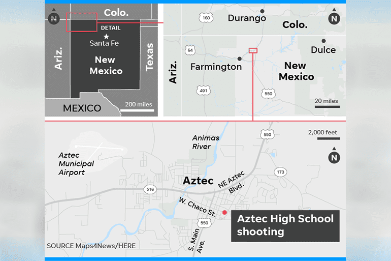 New Mexico school shooting leaves three dead, 15 injured