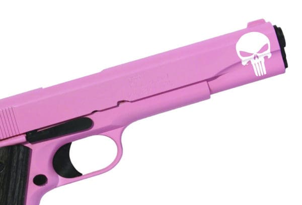 Derek DeBrosse, a lawyer specializing in defending gun owners who get in trouble, has interesting advice for those who bear arms: don't carry a pink gun, and definitely don't carry a gun with the Punisher logo on it. Why? Because "the jury is going to see it." Kind of obvious, when you think about it.