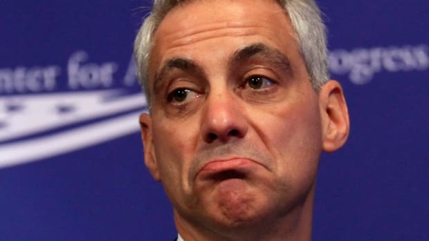 Rahm Emanuel doesn't believe in good guys with guns