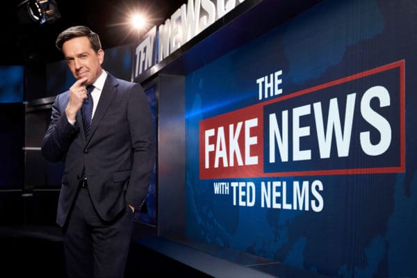 Ed Helms' 'Fake News' bashes guns