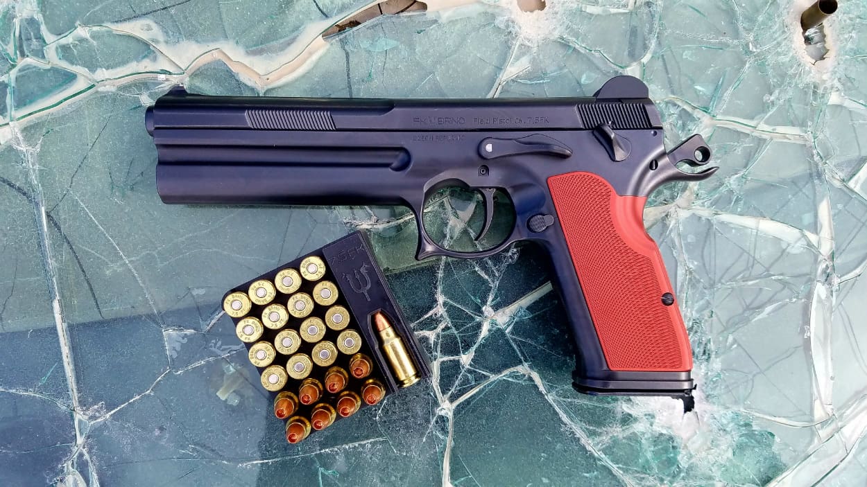 К 7 5. 7.5 FK field Pistol. FK Brno field Pistol.