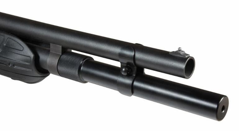 Adaptive Tactical shotgun magazine extension tube