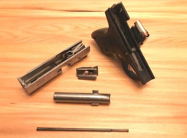 Bond Arms Bullpup in pieces (courtesy thetruthaboutguns.com)