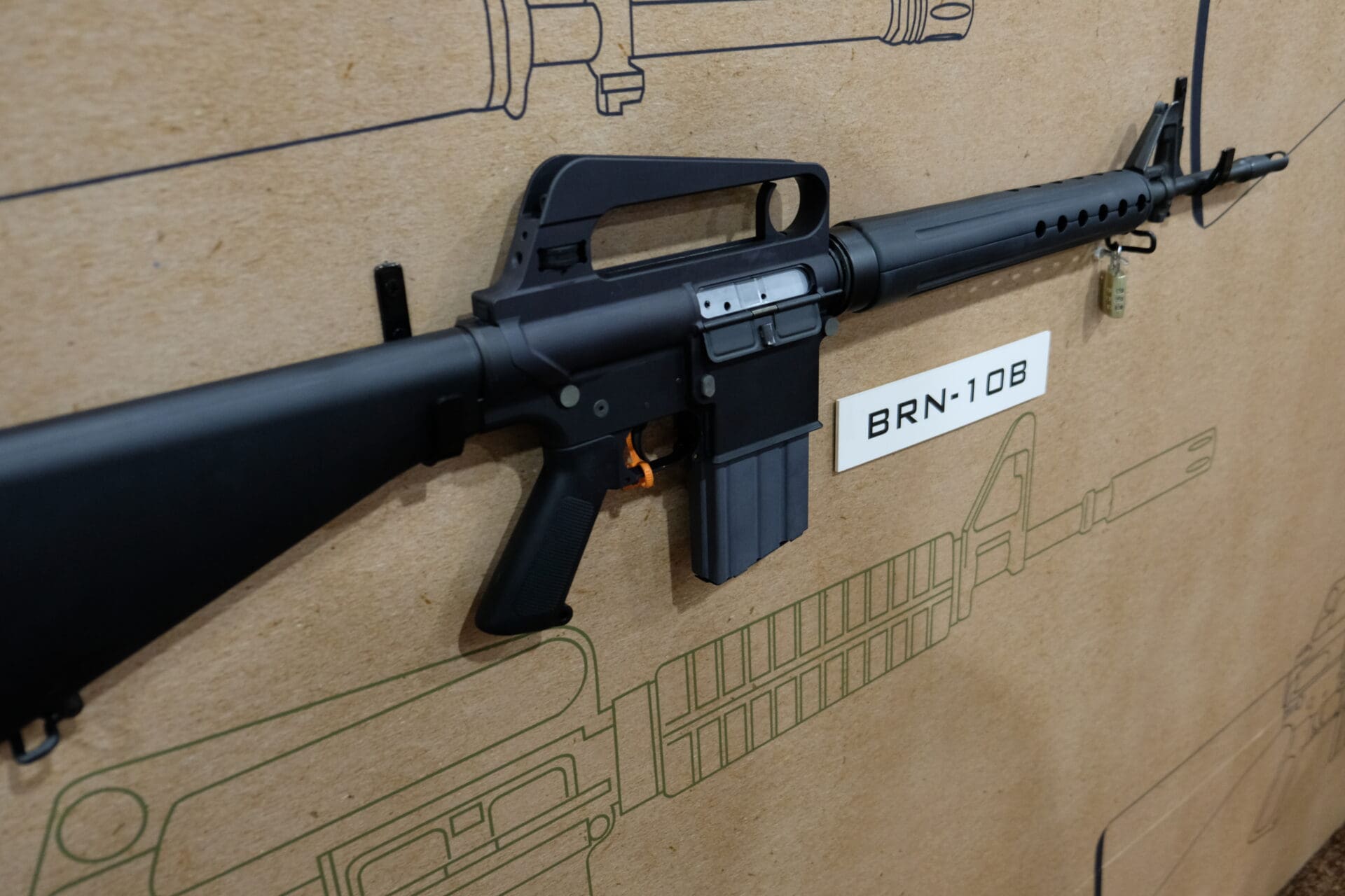 New from Brownells: Retro AR10.