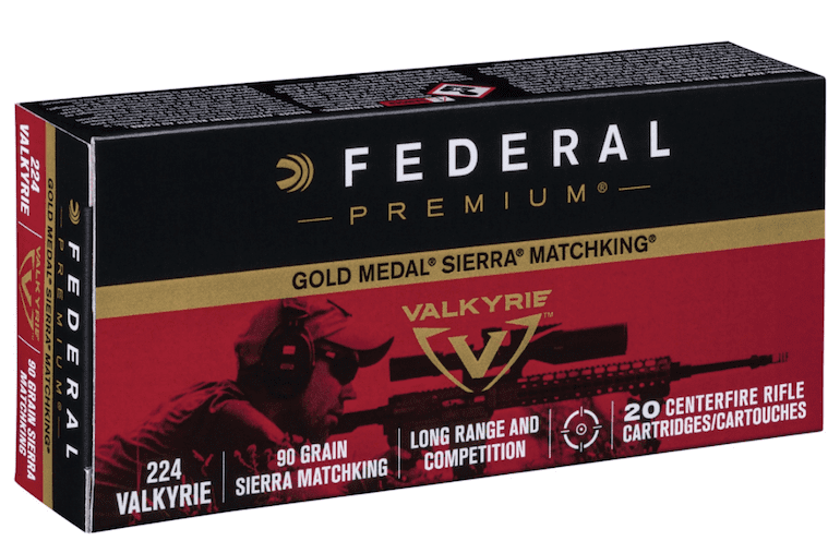 Federal Premium Gold Medal Match King ammunition