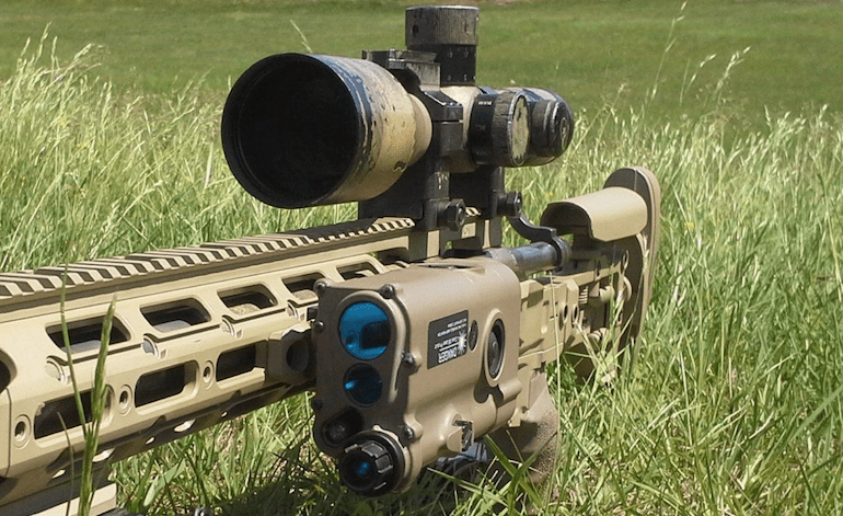 Integrated-Compact Ultralight Gun-mounted Rangefinder (I-CUGR) (courtesy marinecorpstimes.com)