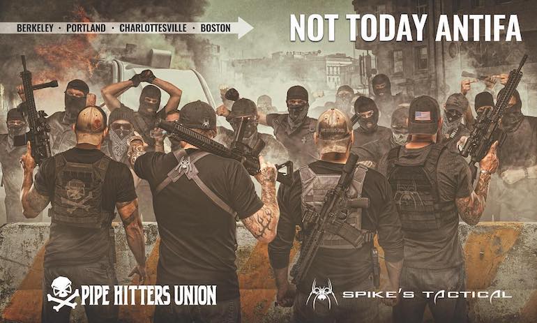 Spike's Tactical/Pipe Hitters' Union ad (courtesy facebook.com)
