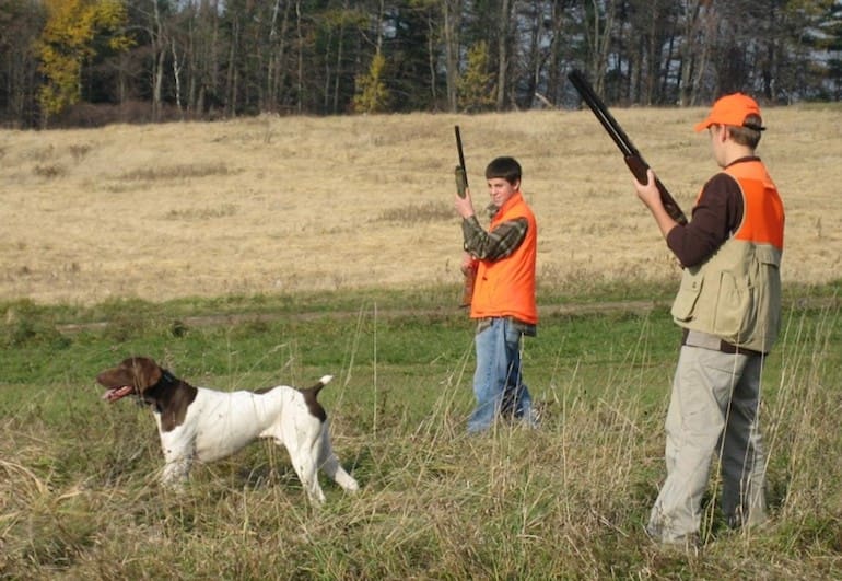 Virginia hunting buddies (courtesy delmarvalife.com)