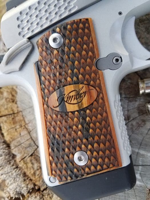 Kimber Micro 9 Raptor scales (image courtesy of JWT for thetruthaboutguns.com)