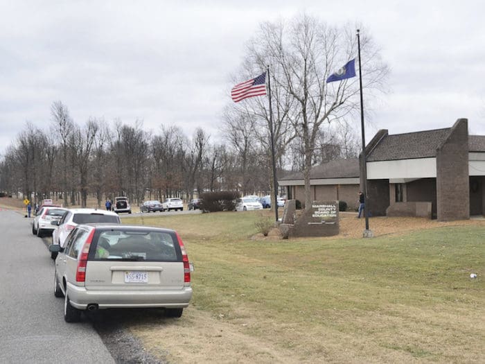 A student at Marshall County High School in Benton, Ky., allegedly opened fire on his classmates and killed two of them. (caption and photo courtesy npr.org)