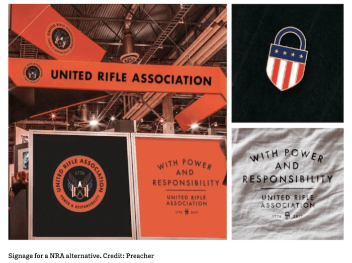 Ad agency Preacher's United Rifle Association anti-gun agitprop (courtesy adage.com)