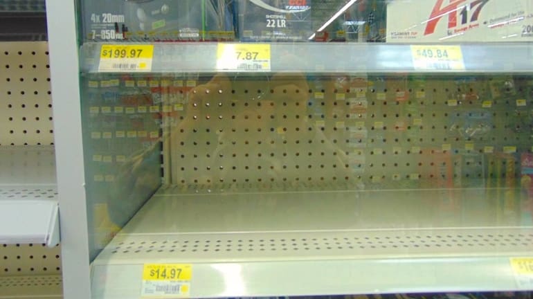 Empty ammo shelf (courtesy thetruthaboutguns.com)
