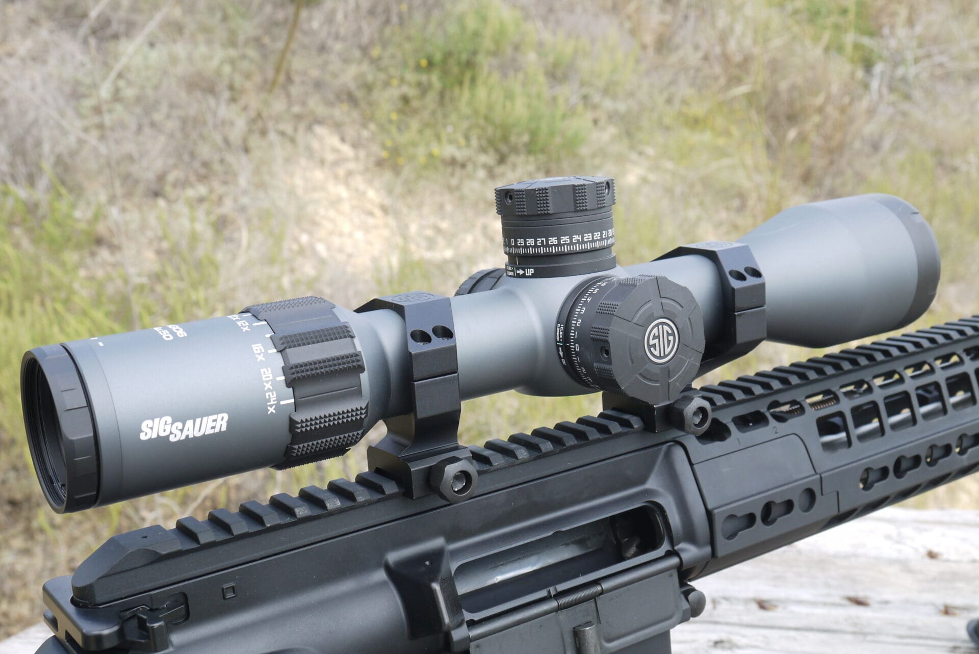 Scope Review Sig Sauer Tango6 4 24x50 The Truth About Guns