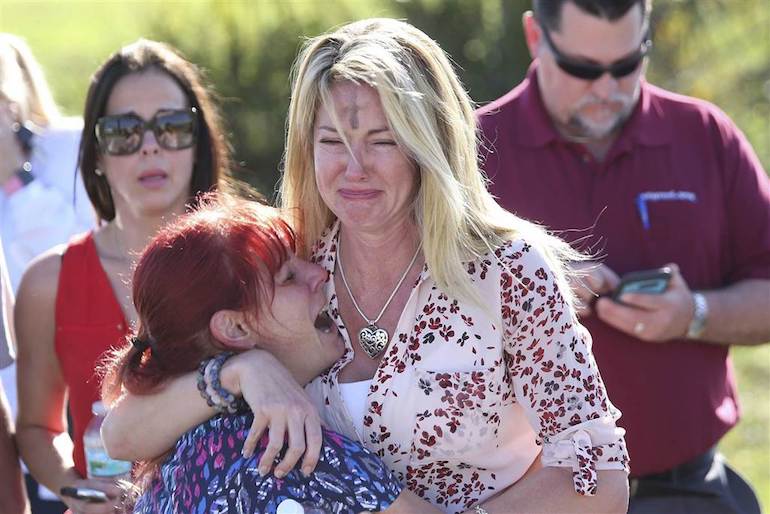 Parkland School shooting (courtesy nbcnews.com)