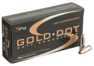 Speer Gold Dot Duty Ammunition 9mm