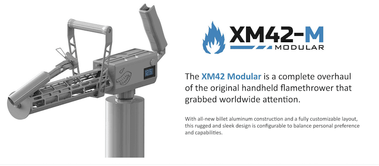 XM42-M Flamethrrower