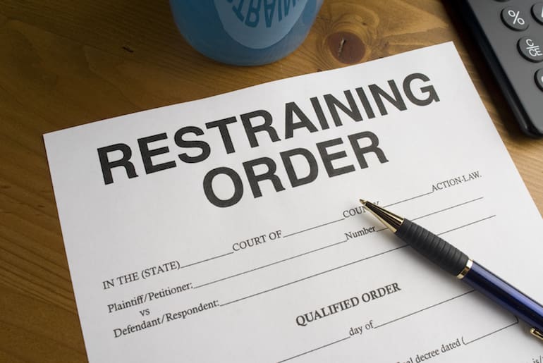 RI restraining order (courtesy nivinlaw.com)