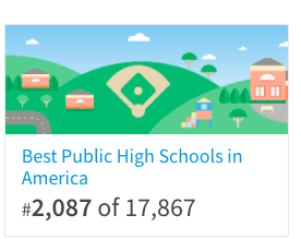 Marjory Stoneman Douglas High School ranking (courtesy (niche.com)