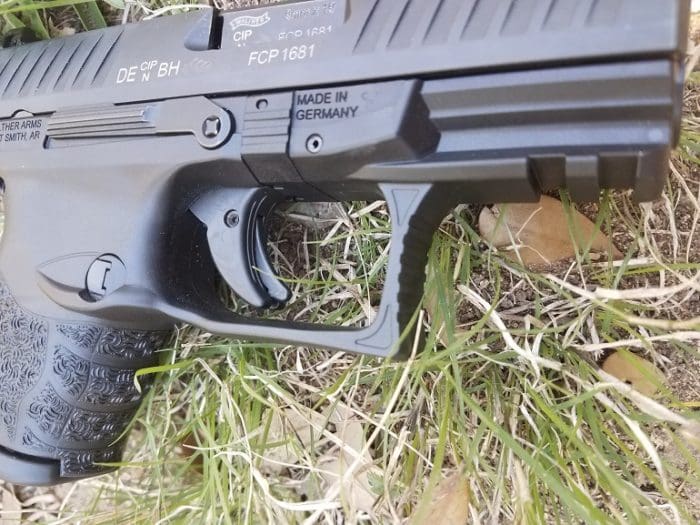 Walther PPQ SC trigger well (photo courtesy of JWT for thetruthaboutguns.com)