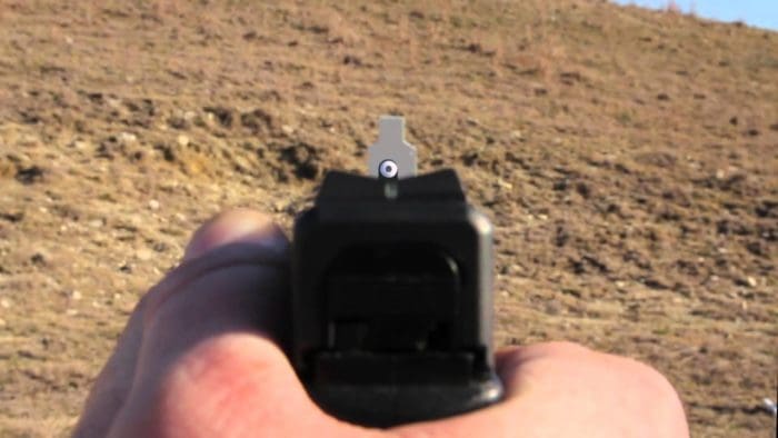 handgun sight alignment xs big dot