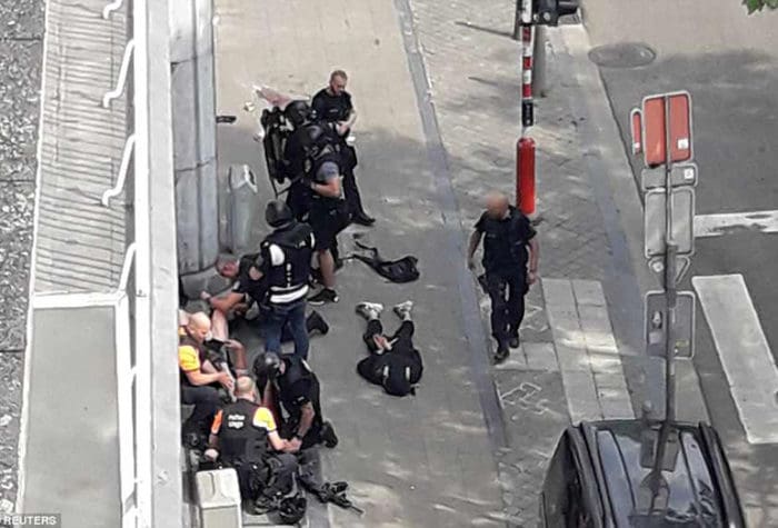 liege terrorist attack police officers killed radicalized prisoner