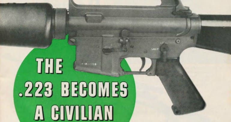 Guns Magazine .223 Rifle AR Automatic