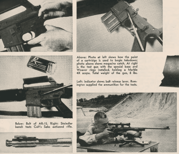 Colt AR-15 Sporter .223 Test Guns Magazine December 1964
