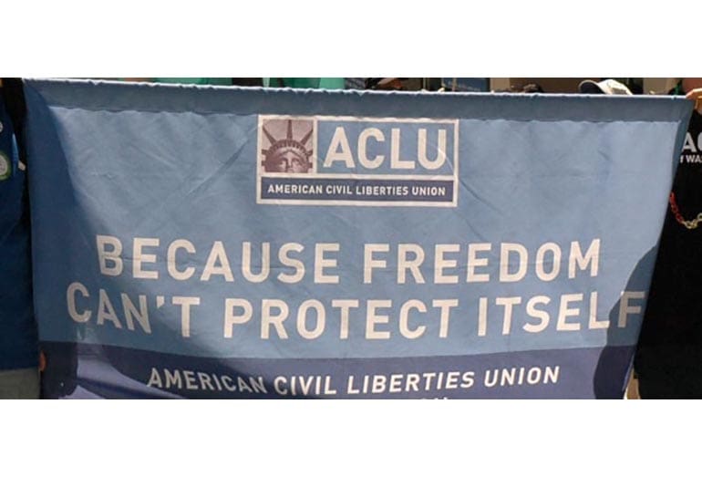 ACLU First Amendment Second Amendment Gun Rights Free Speech