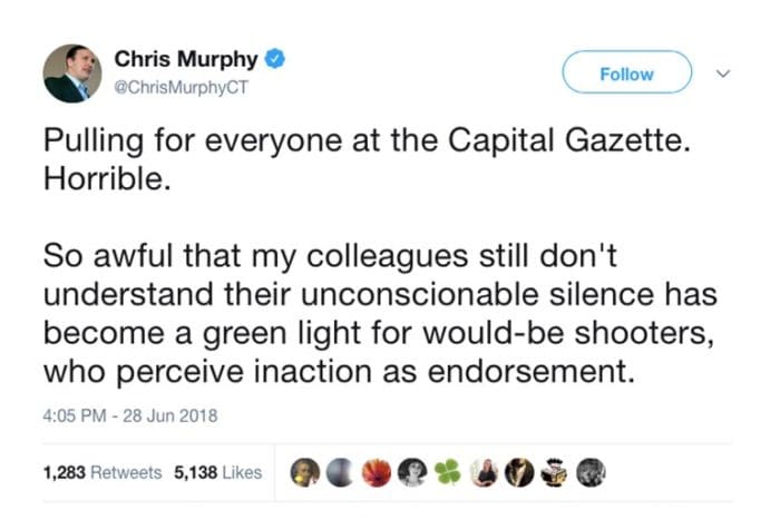 Chris Murphy Gun Control NRA Twitter