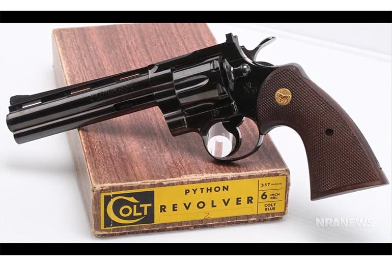 Colt Python Revolver Serial #2 NRA Museum
