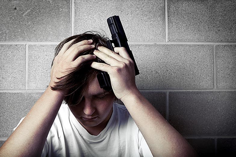 gun suicide study comparison