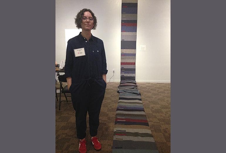 Loaded Conversations Trajectory Patterns Quilt Museum Textiles