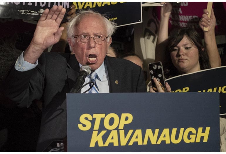 Bernie Sanders Judge Kavanaugh Supreme Court Nomination
