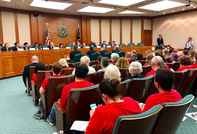 Texas Senate Select Committee School Violence Safety