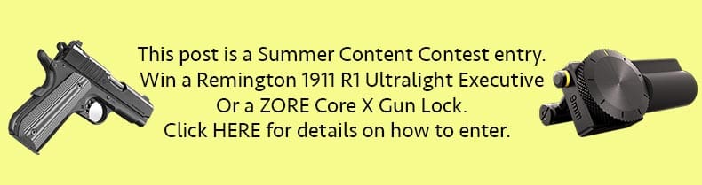 TTAG Content Contest Remington 1911 R1 Ultralight Executive ZORE Core X