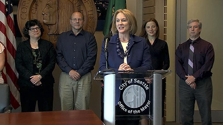 Seattle Mayor Jenny Durkan Gun Storage Law