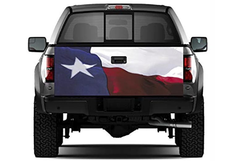 texas pickup truck flag