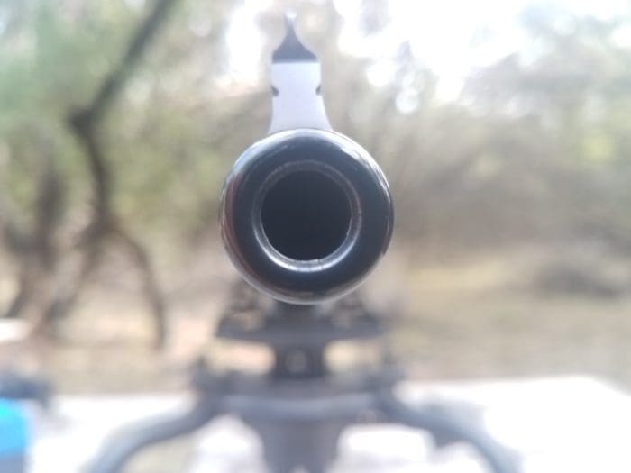 Last Rifle muzzle (image courtesy JWT for thetruthaboutguns.com)