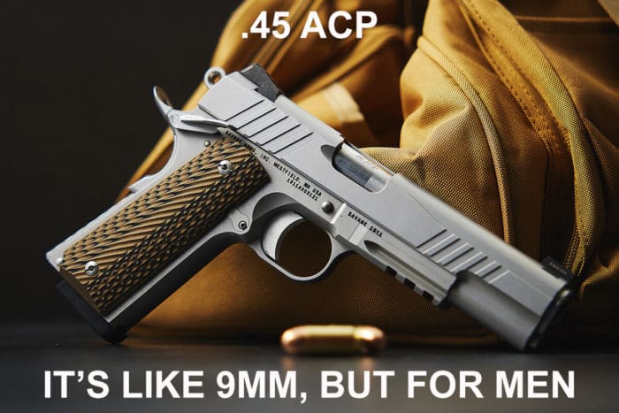 9mm vs .45 ACP, Why People Argue About It